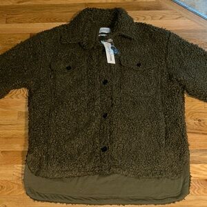NWT Urban Outfitters Palmer Sherpa Jacket sz M